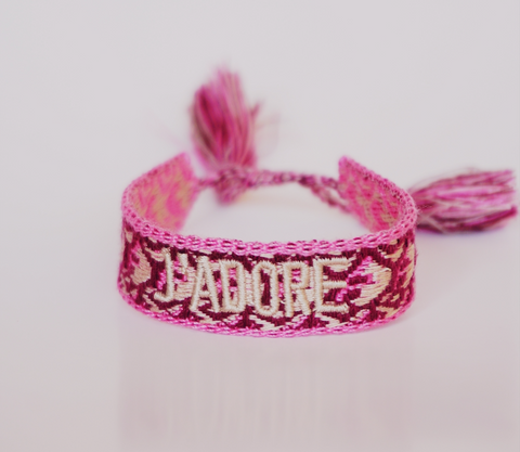 Pulsera hilos J'adore camo