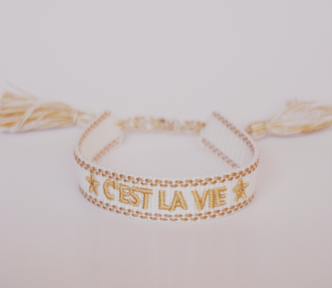 Pulsera hilos C'est la vie
