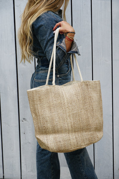 Fique Tote Jumbo - Sand