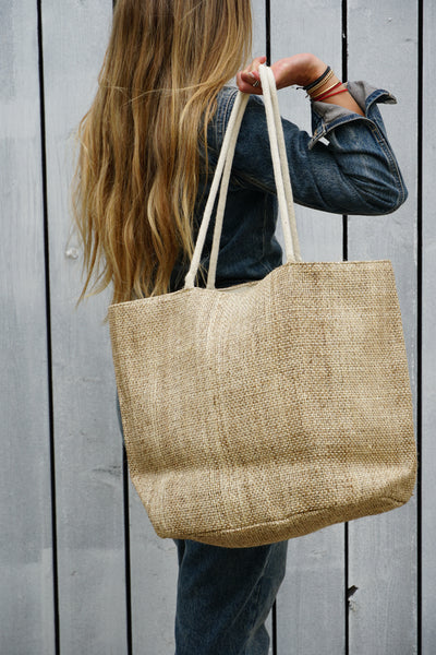 Fique Tote Jumbo - Sand