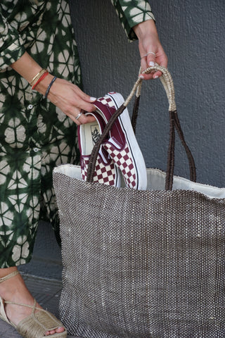 Fique Tote Medium - Brown