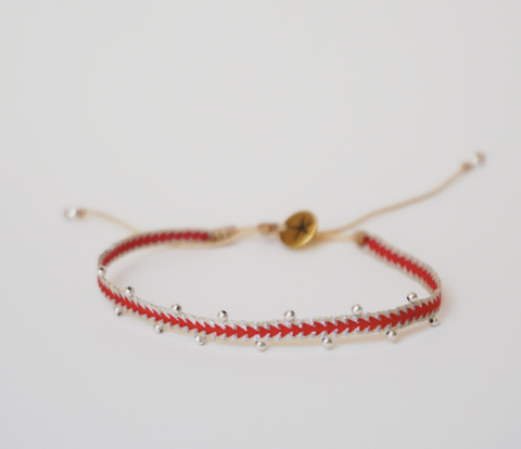 Pulsera con plata flechas