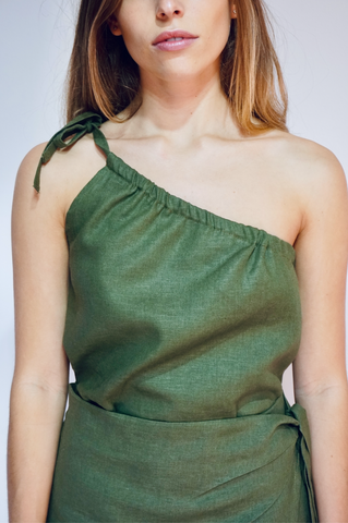 Polera Lavanda Verde